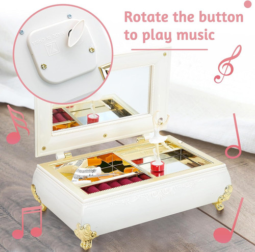 Ballerina music box with - music,