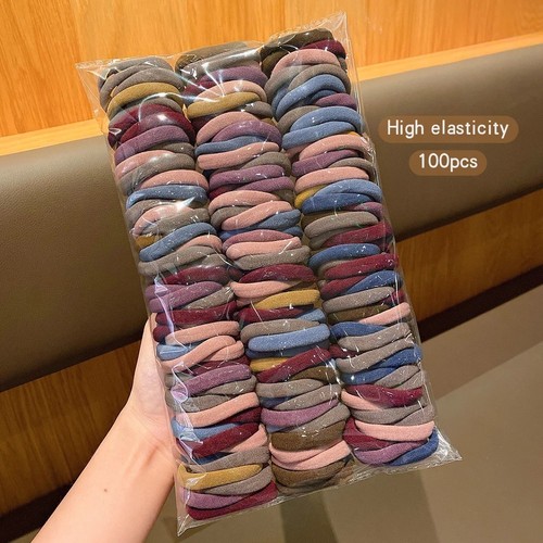 100pcs seamless hair - 100pcs, ties