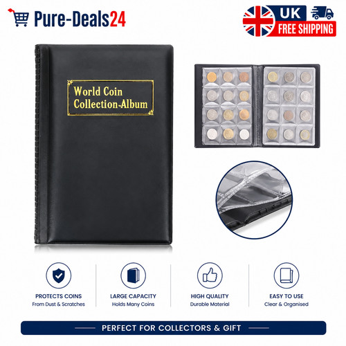 Coin album for 120 coins - coin,