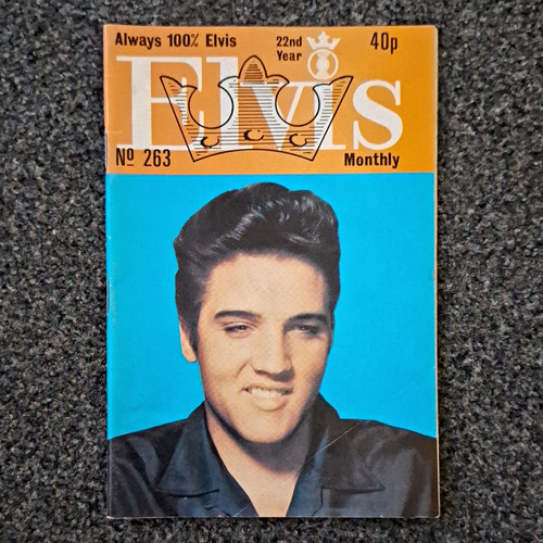 Elvis monthly magazine issue - elvis,