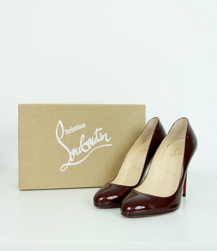 Burgundy patent leather - patent,