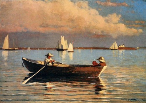 Glouchester harbor winslow - harbor, by