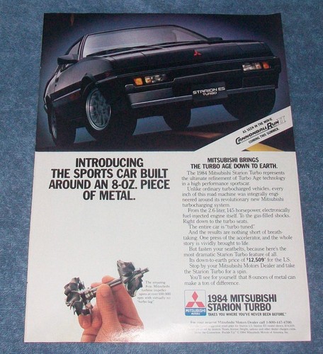 1984 mitsubishi starion turbo - mitsubishi,