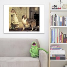 Charles Burton Barber Special Pleader Vintage Wall Art Poster Print Picture