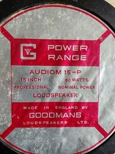vintage goodmans Audiom speaker