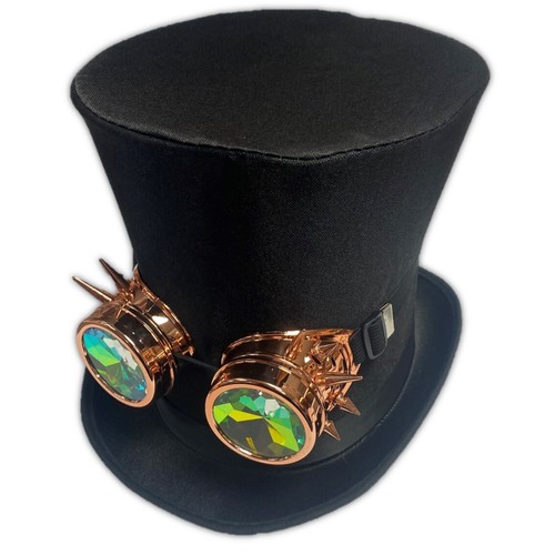 Steampunk top hat - hat, &