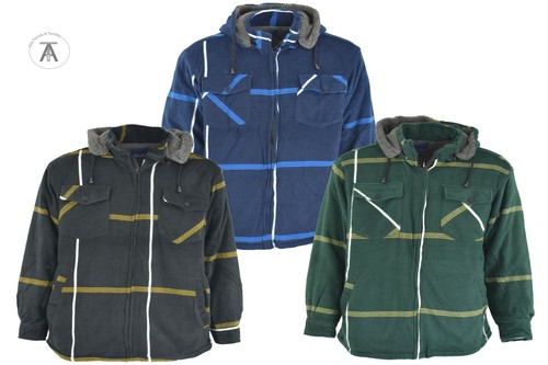 Men hooded padded - hooded, zip