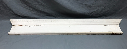 Antique oak door header - 43",