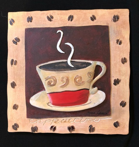 Tile art wall plaque - art,