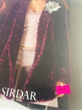 Sirdar 8558 Hand Knitting Pattern 32”-42” Jacket Cardigan Womans Boa