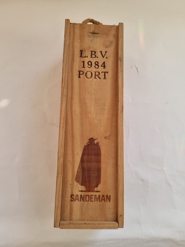 Sandeman vintage wooden port - sandeman,
