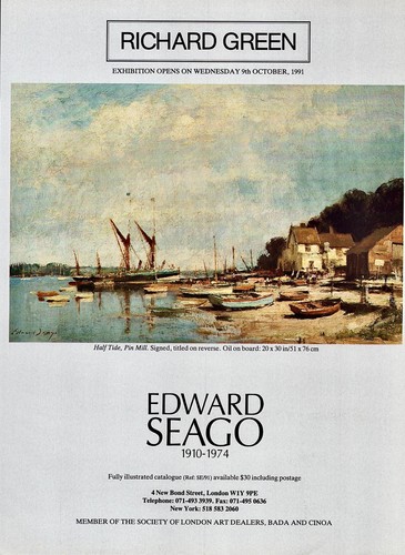 1991 edward seago art - seago,
