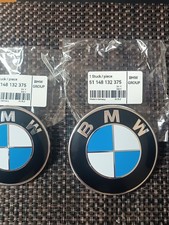Genuine BMW Bonnet Badge 82mm 74mm Fits. 1 3 5 6 X M E92 E81 E60 M3 51148132375