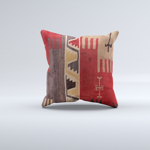 Vintage turkish kilim cushion - vintage,
