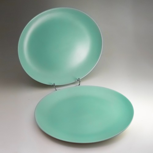 Poole pottery twintone ice - 2,