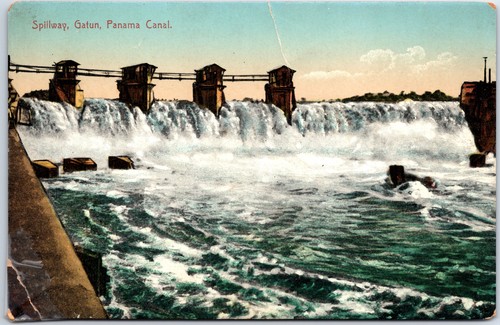 Vintage postcard the water - postcard,