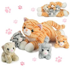 5 PCS Cat Stuffed Animal with