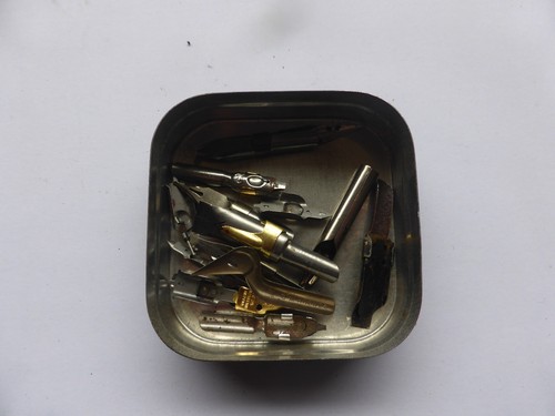 Job lot antique dip pen - dip,