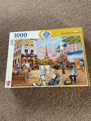 Jigsaw artist in paris - jigsaw,