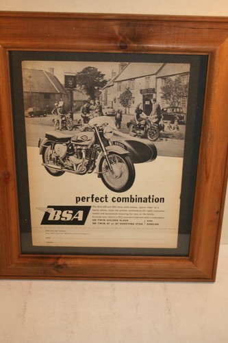 Framed bsa golden - bsa, flash