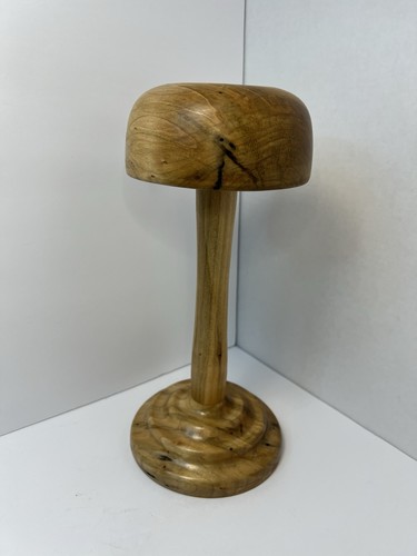 Wooden hat wig spalted - or,