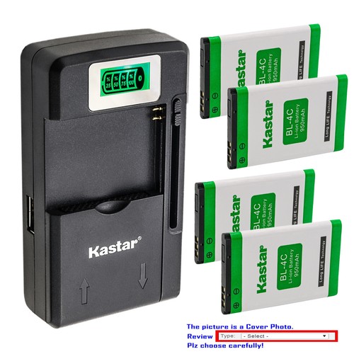Kastar bl4c battery smart - kastar,