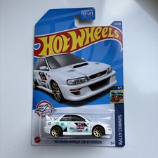 2021 Hot Wheels  White Treasure Hunt 98 SUBARU IMPREZA 22B-STi - Combined 📪