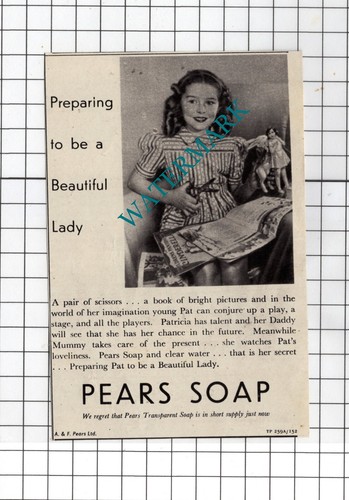 Pears soap advert - soap, small