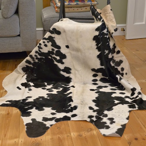 Handmade cowhide rug genuine - handmade,