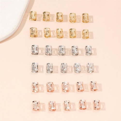 30x dreadlocks beads - dreadlocks, rings