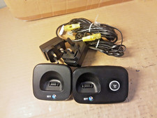 BT 1200 Digital Cordless Phone Expansion Extension Additional Base & Plug paired