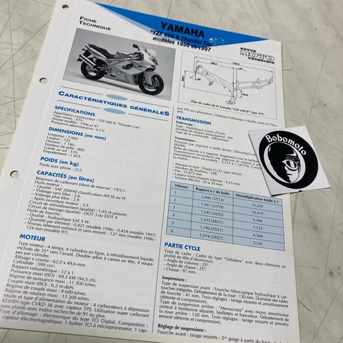 Yamaha yzf600r thunder cat - yzf600r,