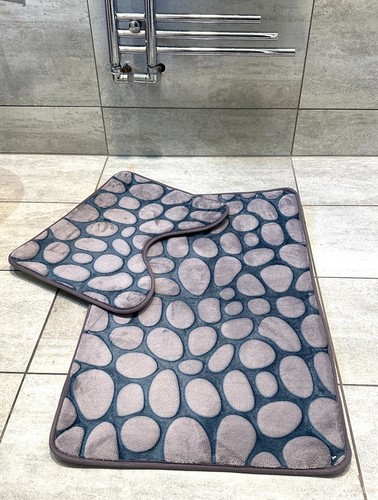 Memory foam pebbles - pebbles, mat