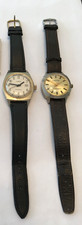 Two wrist watches for spares or repair. A Rukla  and a Leno.