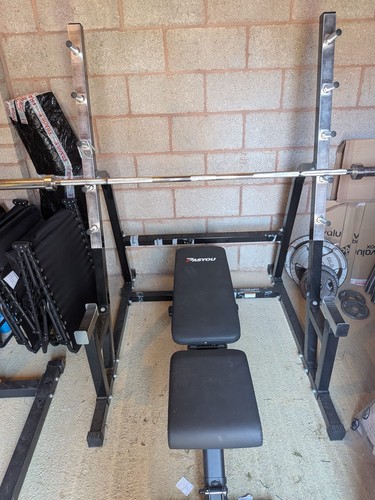 Mirafit squat rack and - rack, a