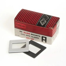 Slide mounts double glass GEPE