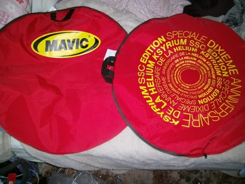 Vintage mavic wheel bag set - bag,