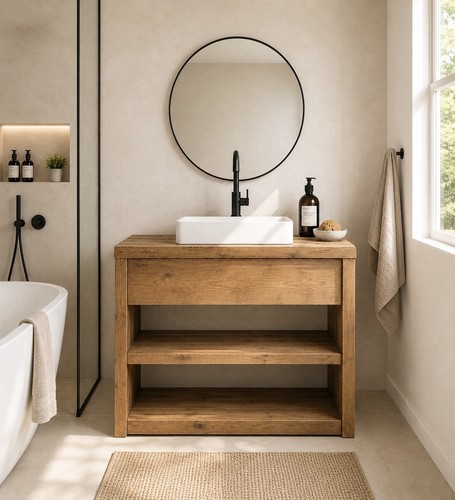 Solid wooden wash - solid,