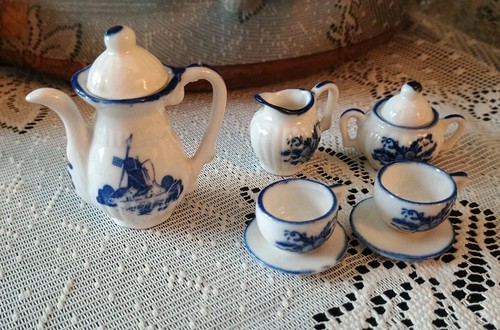 Miniature tea set - miniature,