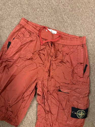 Stone island red nylon metal - red,