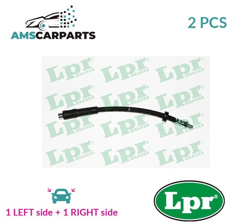 Brake hose line - pipe, rear