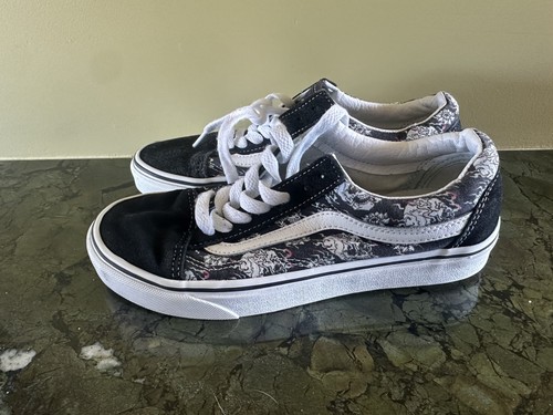 Vans old skool flash skulls - vans, &