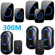 Waterproof Wireless Door Bells 1000ft Long Range Battery Home Cordless Doorbell