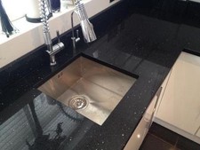 Stardust Black Sparkling