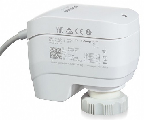 Siemens ssa161 05hf - siemens, actuator