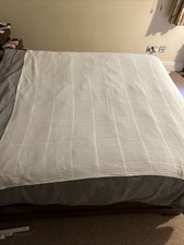 Vintage Jonelle Cellular Cream 100% Cotten Blanket