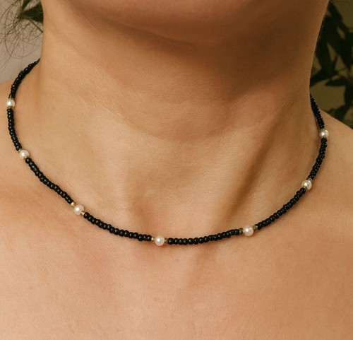 40cm pearl choker for women - choker,