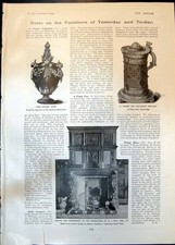 Old Furniture Vase Palissy