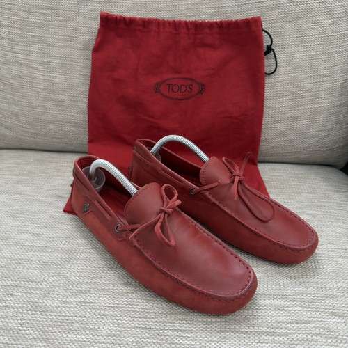 Tod ferrari red suede - tod’s,