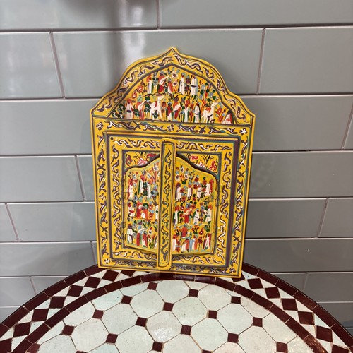 Moroccan hand maid mirror - maid,